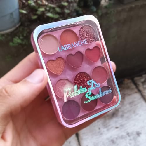 Maquiagem Paleta de sombras Labranche 12 cores de sombras cores - Cor C