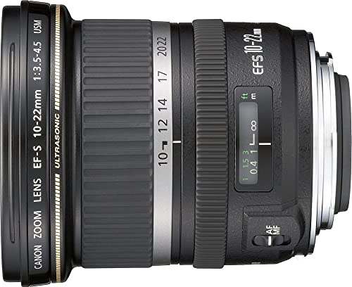 Canon Conjunto de lentes EFS 10-22 mm f/3.5-4.5 USM. Kit de valor com Acc #9518A002