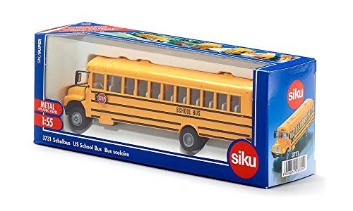 SIKU 3731, US-Schulbus, 1:55, Metall/Kunststoff, Gelb, Öffenbare Türen – Bild 8