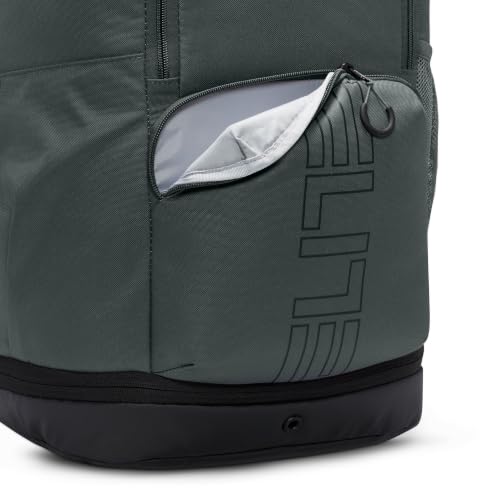 Image of Nike, Unisex, Varsity Elite Backpack (32L), Iron Grey /Black /Black, One Size