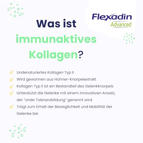 FLEXADIN ADVANCED® Hund | Für die Gelenkgesundheit | undenaturiertes Kollagen Typ II & Boswellia – 60 Gelenkleckerli