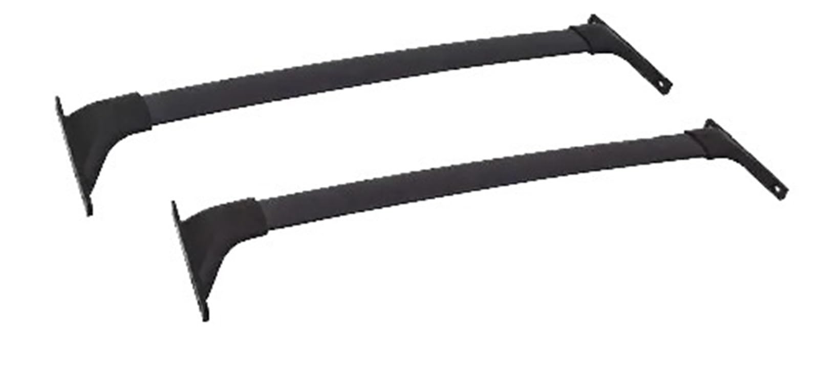 Barres de toit pour Toyota RAV4 2019-2025 en alliage d'aluminium noir - 4