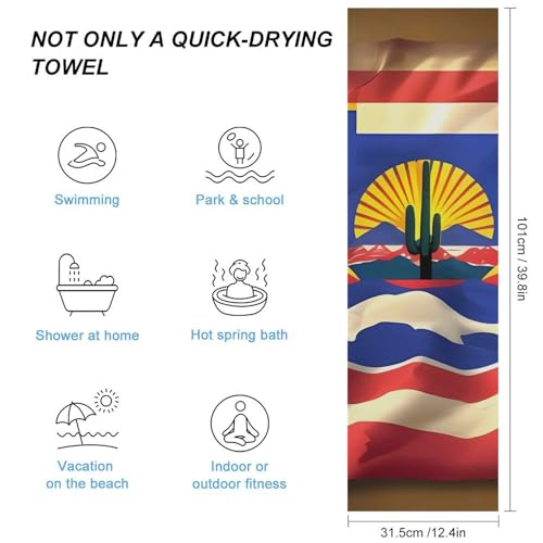 Serviette de camping Arizona séchage rapide et légère - 3