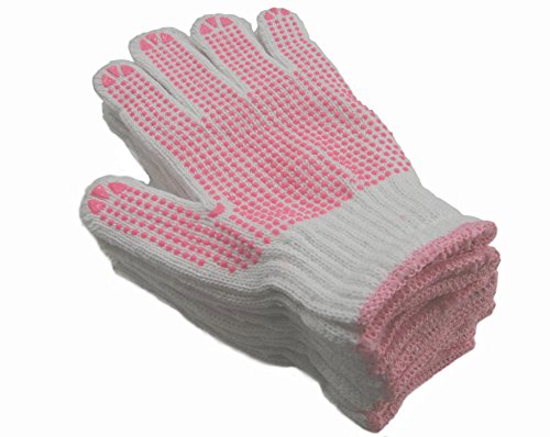 《まとめ買い18双》すべり止め軍手女性用6双組×3セット