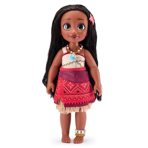 Disney Store Official, Vaiana, colección Once Upon a Story, muñeca con Cepillo para el Pelo de Juguete, 40,5 cm, a Partir de 3 años