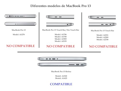 La Mejor comparativa de Macbook pro a1502 listamos los 10 mejores. 8 Imagen adicional