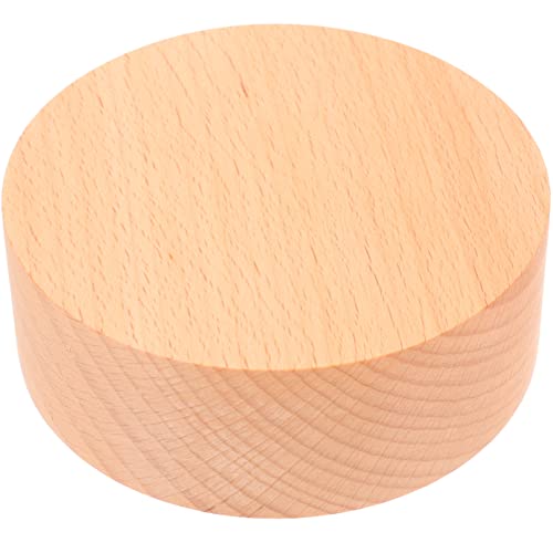 COHEALI Boîte à Musique Ronde Base Rotative Accessoire pour Bricolage De Boîte à Musique Personnalisable