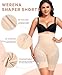 Werena Tummy Control Shapewear Shorts for Women Seamless High Waisted Body Shaper Shaping Underwear Girdle Panties (#1 Nude-5, X-Large)