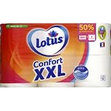 Lotus XXL - Papier toilette 2 épaisseurs Blanc