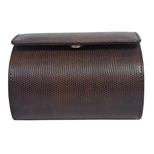 Image of THE CASE Luxury Watch Roll Case - Travel Watch Organizer-Watch Travel Case for 2 Watches | PU Leather Portable Gift Box for Watch Collectors