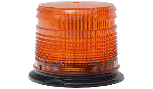 Éclairage de secours LED ambre 9-32V avec balise courte et bride de montage permanent 256TSFL-A