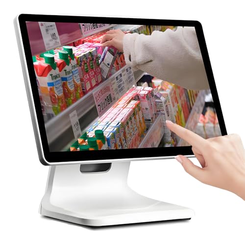 Image of Smart Touch Screen POS Cash Register for Business, Intel N2930, 4GB RAM, 64GB SSD, 10 inch Display, Perfect for Restaurants and Retail, Fast Checkout Solution