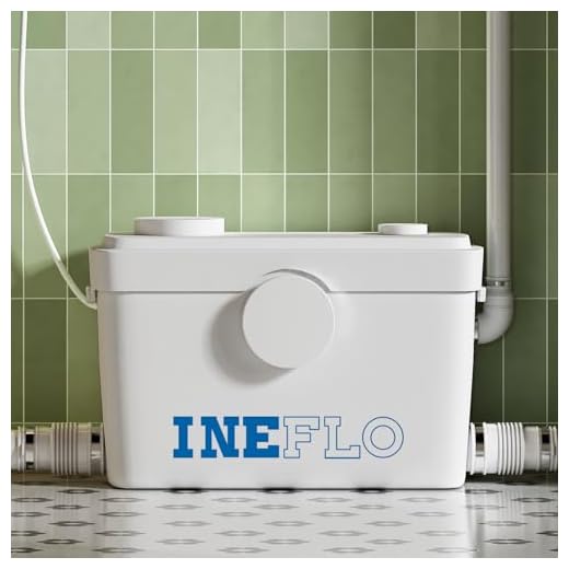 750W Non-Clog Macerator Pump for Waste