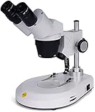 Lenti obiettivo versatili e due piastre: con le lenti obiettivo 2X e 4X si ha il pieno controllo dell'ingrandimento richiesto. Piatto piano reversibile bianco / nero in aggiunta al piatto in vetro smerigliato standard per una visione ad alto contrasto.