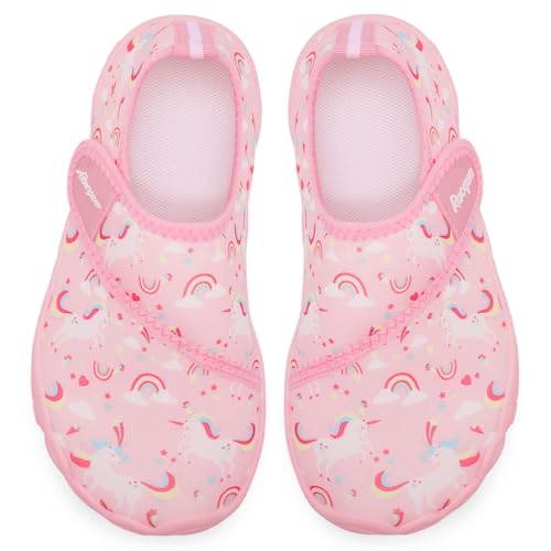 Racqua Boy's Girl's Kids Water Shoes Quick Dry Barefoot Swim Aqua Lightweight Sport Shoes(Little Kid/Big Kid)4