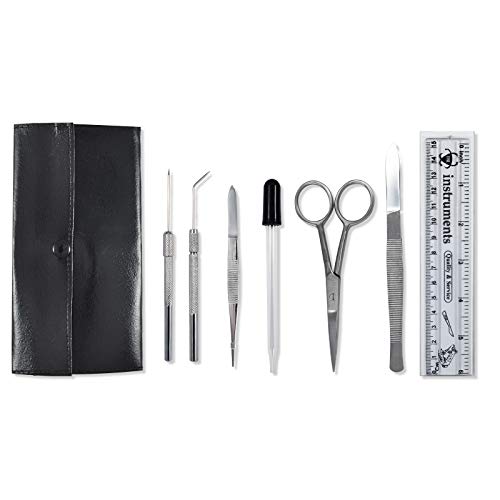 Dr Instruments Intermediate Dissection Kit - Stainless Steel - Kit 62 - Single Fold Case #TOP14