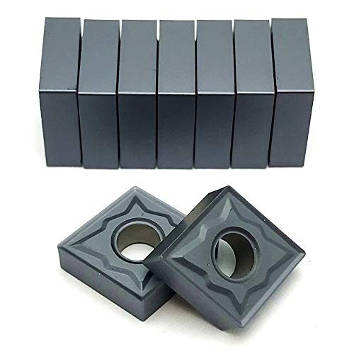 ZhengELE Inserto in Metallo Duro CNMG120404