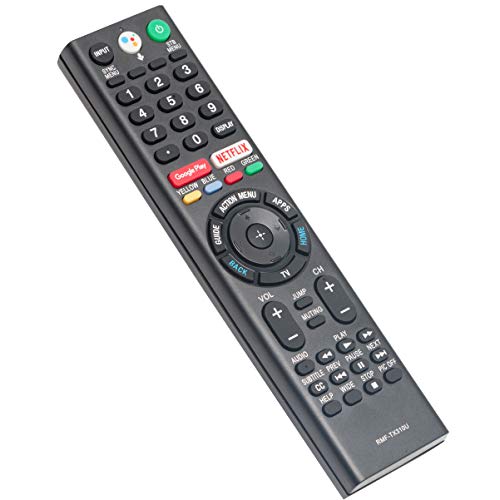 Substituição remota ativada por voz para Sony BRAVIA TV XBR-75X900F XBR-85X900F XBR-55X900F XBR-49X900F XBR-55X800G XBR-75X850F KD-43X750F KD-49X750F KD-49X750F KD-49X750F 55 x 75 0F KD-65X750F