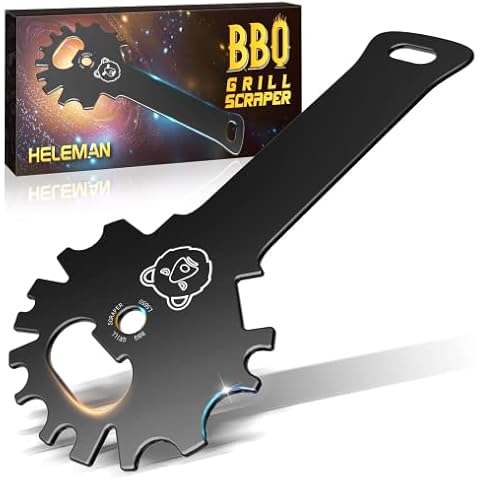 Grilling Gifts for Men Stocking Stuffers BBQ Grill Scraper: Women Gifts for Christmas Grill Accessories Cleaner Scraper Cool Stuff Gadgets for Teens Adults Husband Dad Birthday Gifts Kitchen Gadgets Cover