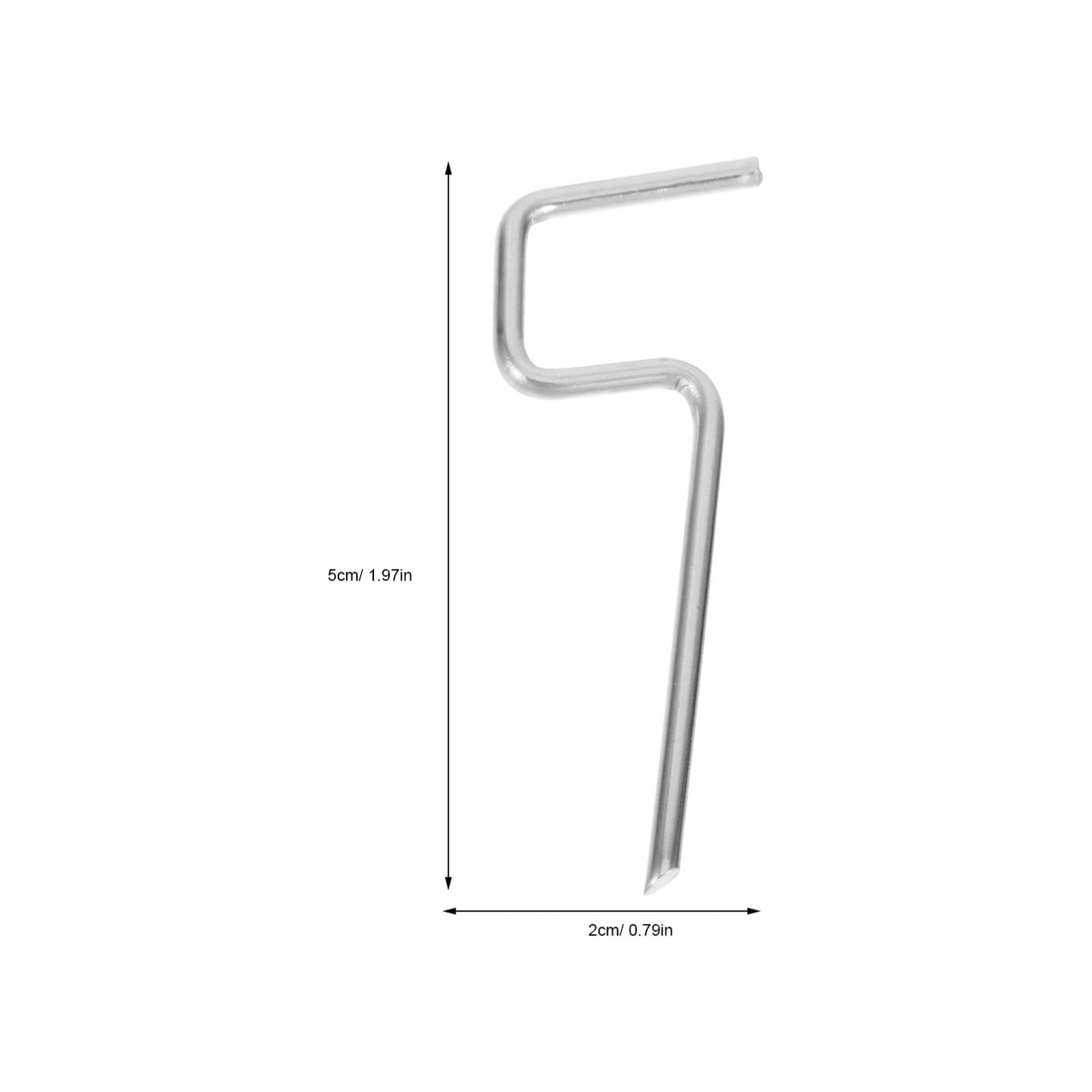 Didiseaon Ganchos Inoxidable Para Colgar Cuadros Para Paredes De Yeso Ganchos Resistentes Sin Clavos Para Decoración De Paredes Y Oficinas 30 Piezas X 5