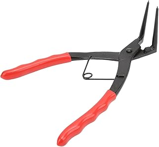 Snap Ring Plier 90 Degree Long Nose Plier Internal Master Cylinder Snap Ring Pliers Car Bent Nose Retaining Ring Circlip Plier for Motorcycles Cars Trucks