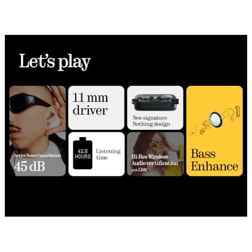 Nothing Ear (a) kabellose Kopfhörer mit ANC