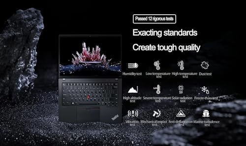 Image of Lenovo ThinkPad T14 Business Laptop (14 inch FHD+ Touchscreen, AMD Ryzen 5 PRO 6650U (>Intel i7-1165G7), 16GB RAM, 512GB SSD), Backlit, Fingerprint, 1080p Webcam, Wi-Fi 6E, IST HUB, Win 11 Pro