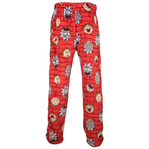 Rick And Morty Emotional Brick Wall Sleep Pants2