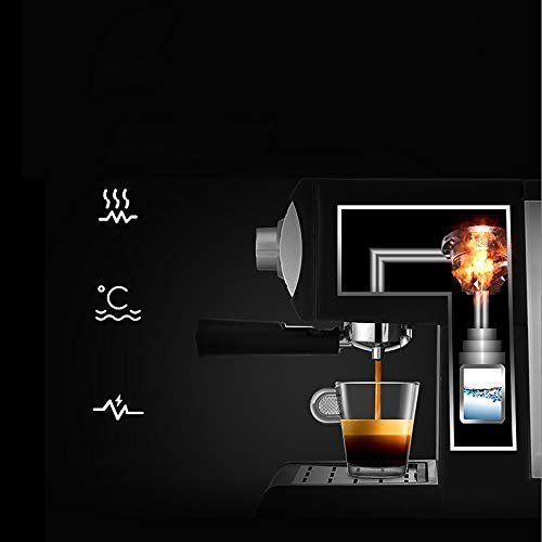 Nuova Macchina per caffè Espresso, Macchina per caffè Semiautomatica Macinata A Mano per Uso Commerciale, Ufficio