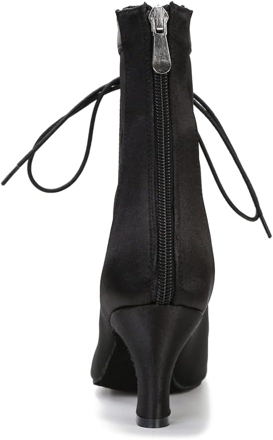 Women Ballroom Dance Boots Latin Salsa Dress Performance Practice Footwear 2.5inch Heels YT20 - Image 4