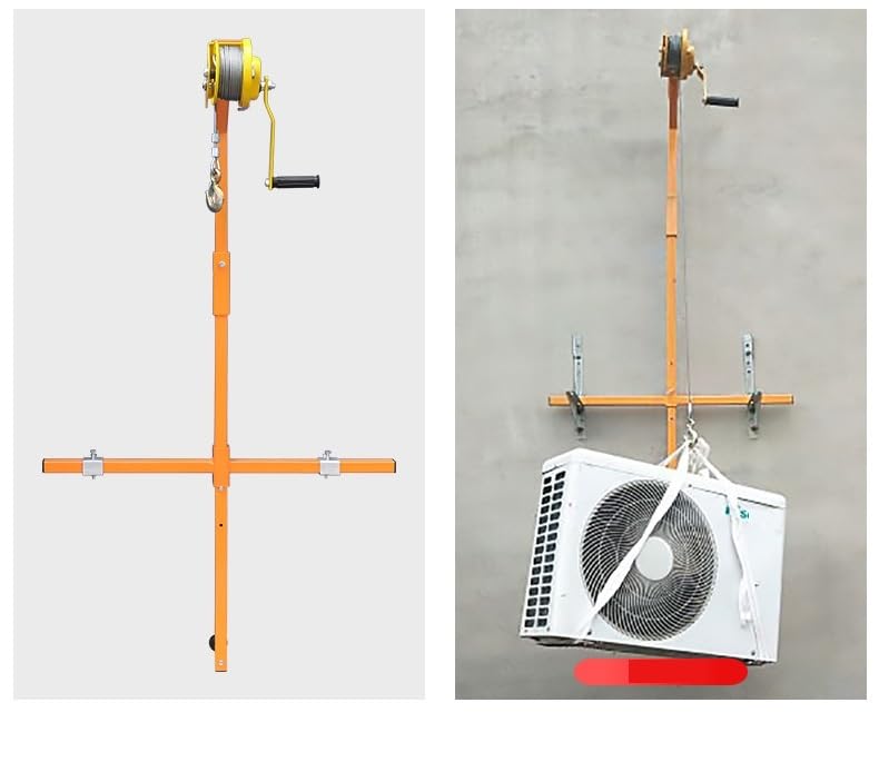 Cabrestante manual para instalación de aire acondicionado miniatura 3