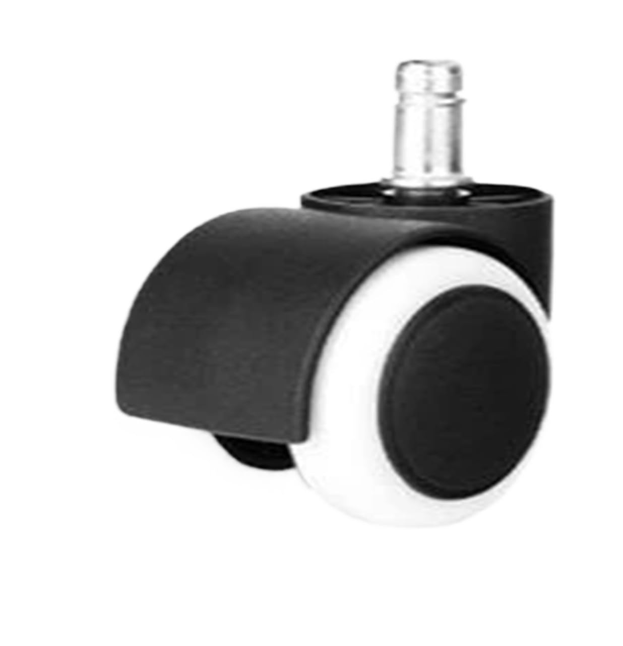 MXXDMOPD 5 Pieces/lot 2 inch circlip 11mm/Thread 10mm Swivel Wheel Office Chair Caster boss Clip Spring PU Furniture(Circlip-White)