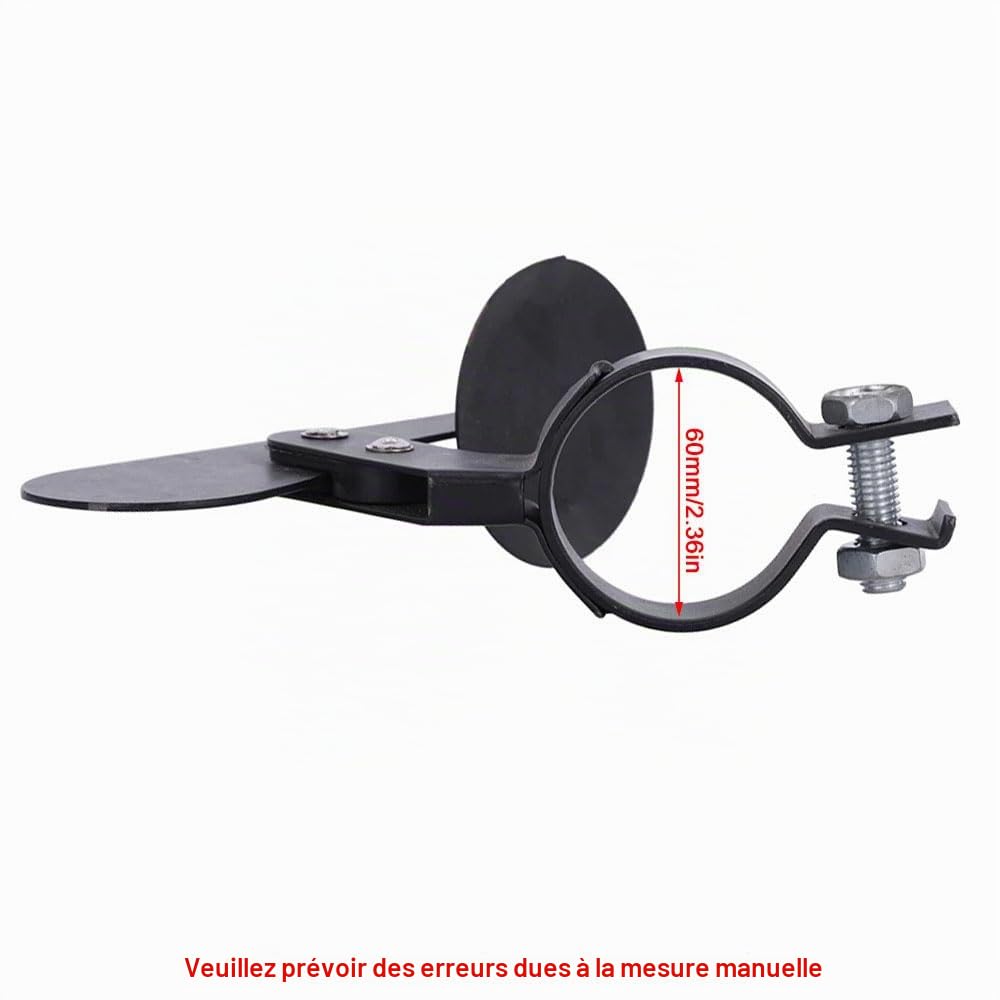 Clapet d'échappement 60 mm pour tracteurs, tuyau d'échappement, bouchon de pluie, générateur, couvercle silencieux, accessoire de tracteur de chariot élévateur