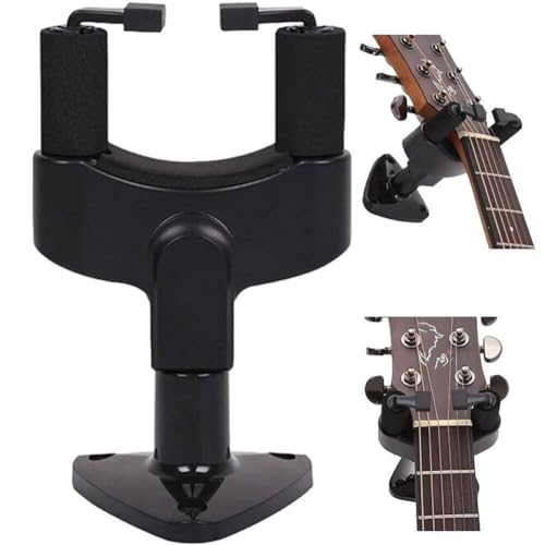 Wudaizhi Hangage De Guitare Mural De Base De Guitare en Plastique Guitare sans Glissement Support - Les Beatles, Paul McCartney, John Lennon, RIngo Starr, George Harrison Wudaizhi Hangage De Guitare Mural De Base De Guitare en Plastique Guitare sans Glissement Support