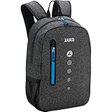 JAKO Rucksack Champ, 46 cm, 19 L, Schwarz Meliert