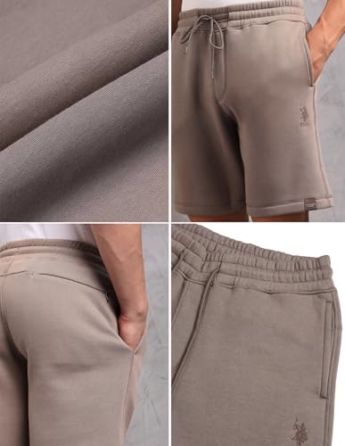Image of U.S. Polo ASSN. Men's OES10 Cotton Terry Lounge Shorts