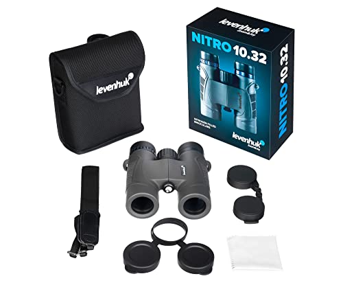 Binoculares Levenhuk Nitro 10x32 Compactos y Resistentes al Agua miniatura 2