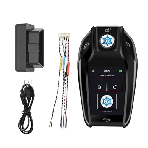 Clé de voiture télécommandée intelligente boîtier haut de gamme LCD