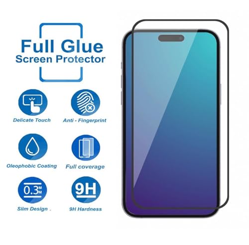 Image of ZARALA Tempered Glass Screen Protector Compatible for iPhone 17 | Front And Back Screen Guard With camera lens protector