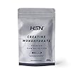 Creatina Monohidrato Micronizada en Polvo de HSN | Aumenta tu Rendimiento Deportivo, tu Energía y tu Masa Muscular, Retrasa la fatiga | Vegano, Sin Gluten, Sin Lactosa, 500 gr…