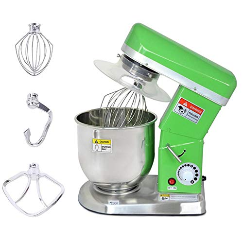 New Food Küchenmaschine, 5L Edelstahl Rührschüssel, 3 Speed -500W Elektro-Küchenarmatur Mit Knethaken, Planetenmisch