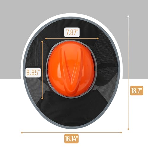 Protector solar para casco UNCO con visera completa de malla reflectante negra 2