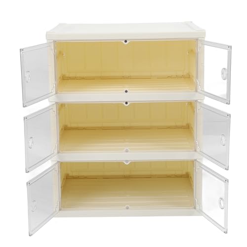 Boîtes de rangement empilables transparentes pour gagner de la place