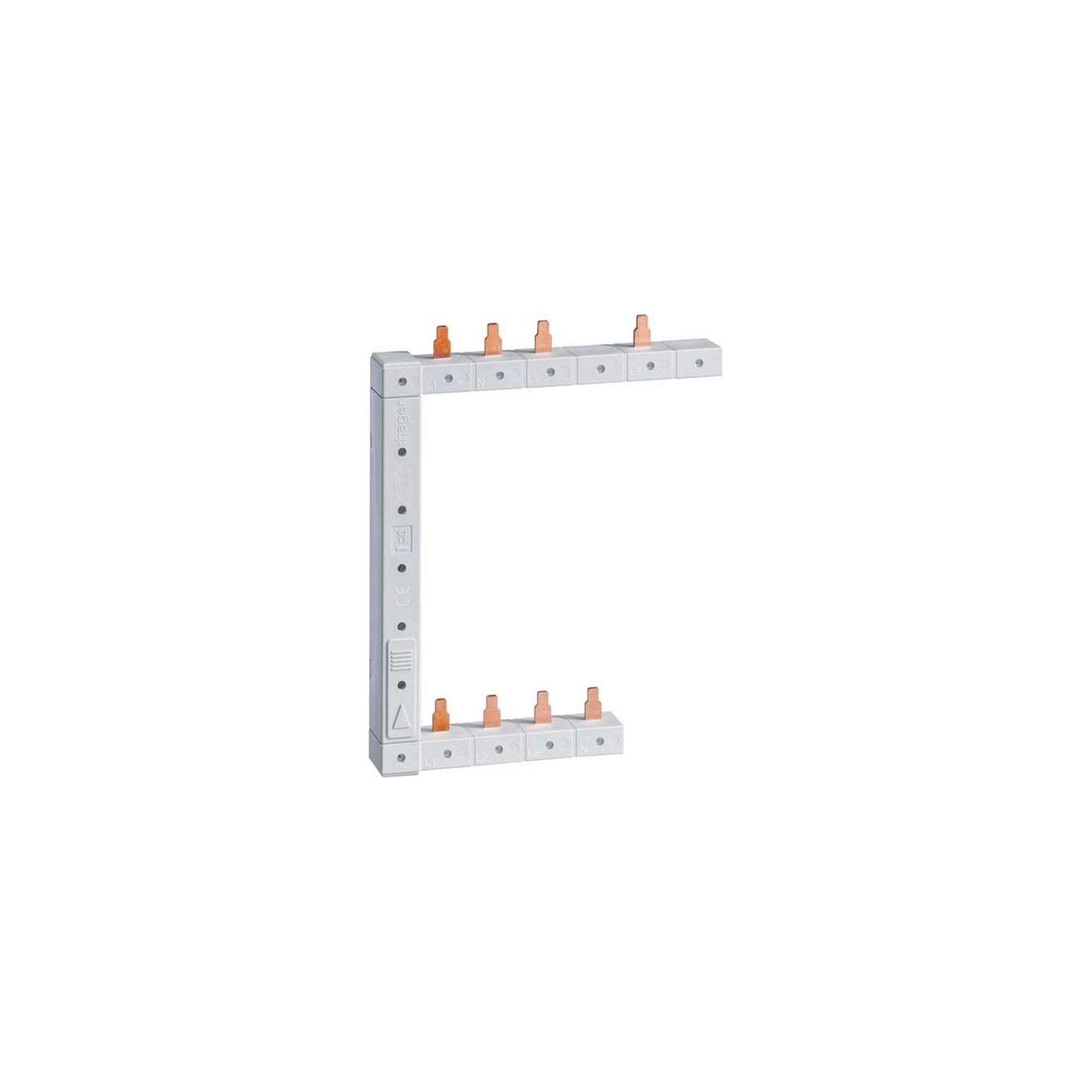 Barre de phase verticale 63A gauche pour équilibrer vos phases L1N L2N L3N