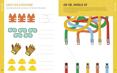 Image of Construction Site Preschool Activity Book: Fun Learning with Trucks, Tools, and Mighty Machines