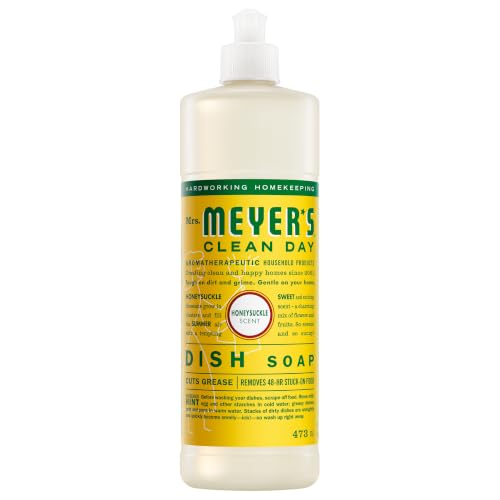 MRS. MEYER'S Savon vaisselle Chèvrefeuille 473ml