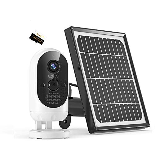 Best Deal 🛒 1080P Solar Powered Security Camera, WiFi Security Camera Outdoor,Wireless Battery Powered Surveillance Camera, WiFi Home Security Cam, 2 Way Audio,Night Vision,Weatherproof,32g Card,Clould Storage Best Deal 🛒 1080P Solar Powered Security Camera, WiFi Security Camera Outdoor,Wireless Battery Powered Surveillance Camera, WiFi Home Security Cam, 2 Way Audio,Night Vision,Weatherproof,32g Card,Clould Storage
