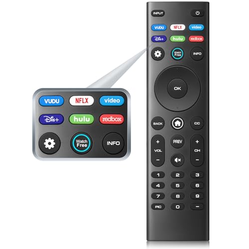 Universal Remote Control for All VIZIO Smart TV Remote,Replacement Compatible for All VIZIO LED LCD...