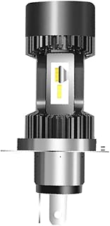 QMMB Żarówka reflektorów samochodowych LED, żarówki LED H4, 30 W 3200 lm 6000 K super jasne białe chłodzenie wentylatora reflektorów, używane do samochodu 12 V/24 V (1 szt.)