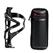 Lixada Portabidón para Bicicleta con Bolsa de Botella de Agua Portabotellas para MTB Herramientas para Bicicletas